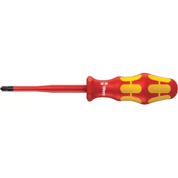 Wera 162 iS PH/S VDE Yalıtımlı Yıldız/Düz Tornavida, İnce Bıçaklı, # 2 x 100 mm