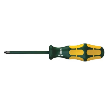 Wera 168 i VDE Yalıtımlı Kare Tornavida, # 1 x 80 mm