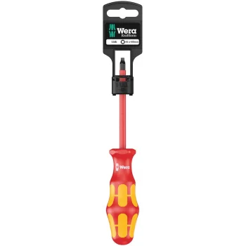 Wera 168 i SB VDE Yalıtımlı Kare Tornavida, # 2 x 100 mm