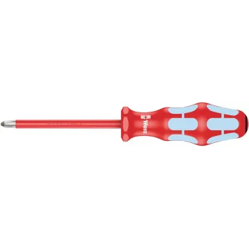 Wera 3165 i PZ VDE Yalıtımlı Pozidriv Tornavida, Paslanmaz, PZ 1 x 80 mm