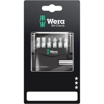 Wera Bit-Check 7 Üniversal 1 SB