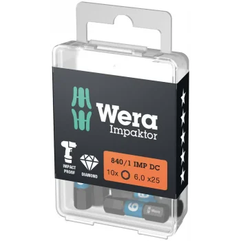 Wera 840/1 IMP DC Hex-Plus DIY Impaktor Bits