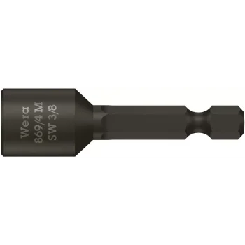 Wera 869/4 M Nutsetter/Bits Bağlantılı Lokma, Mıknatıslı, 3/8 x 50 mm