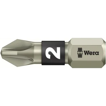 Wera 3855/1 TS Bits, Paslanmaz, PZ 2 x 25 mm