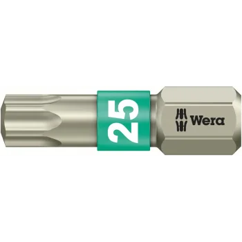 Wera 3867/1 TS TORX® Bits, Paslanmaz, TX 25 x 25 mm
