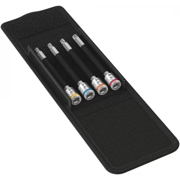 Wera 8767 A HF 1 TORX® Uçlu Zyklop Lokma Bits Seti, 1/4 Soketli, Tutma Fonksiyonlu