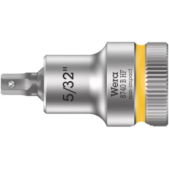 Wera 8740 B HF Altıgen Uçlu Zyklop Lokma Bits, 3/8 Soketli, Tutma Fonksiyonlu, 5/32 x 35 mm