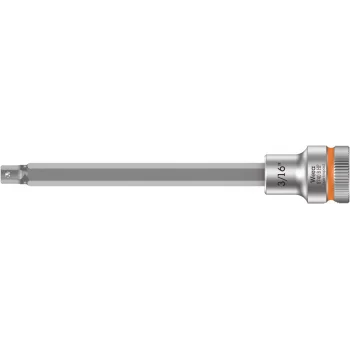 Wera 8740 B HF Altıgen Uçlu Zyklop Lokma Bits, 3/8 Soketli, Tutma Fonksiyonlu, 3/16 x 107 mm