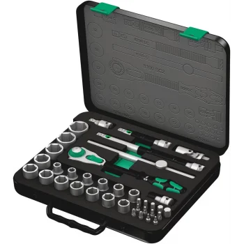 Wera 8100 SC 2 Zyklop Speed Cırcır Seti, 1/2 Sürücülü, metrik
