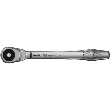 Wera 8003 A Zyklop Metal Cırcır, İtmeli 1/4 Sürücülü, 1/4 x 141 mm