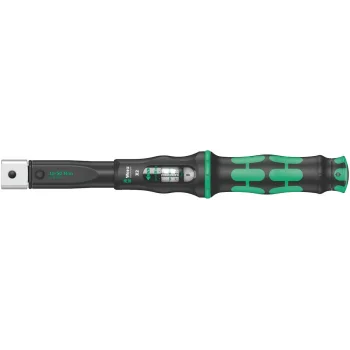Wera Click-Torque X 2 Değişken Geçmeli Uçlu Ayarlanabilir Tork Anahtarı, 10-50 Nm, 9x12 x 10-50 Nm