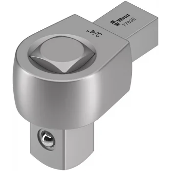 Wera 7783 E İtmeli Kare Sürücülü Geçmeli Tork Ucu, 14x18 mm, 14x18 x 3/4 x 70 mm