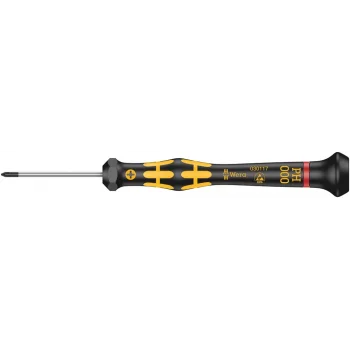 Wera 1550 PH ESD Kraftform Micro Yıldız Tornavida, PH 000 x 40 mm