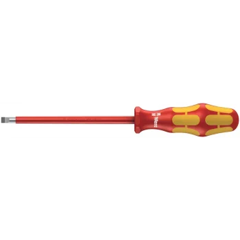 Wera 160 i VDE Yalıtımlı Düz Tornavida, 1 x 5.5 x 125 mm