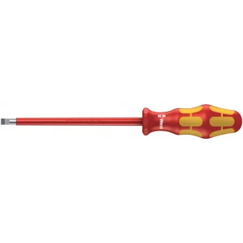 Wera 160 i VDE Yalıtımlı Düz Tornavida, 1.2 x 6.5 x 150 mm