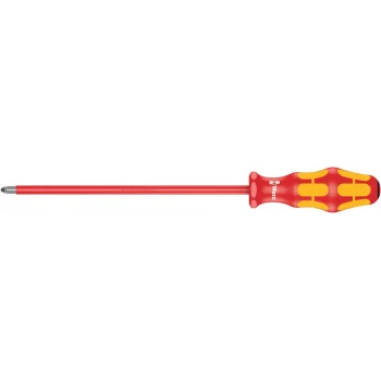 Wera 165 i PZ VDE Yalıtımlı Pozidriv Tornavida, PZ 2 x 200 mm