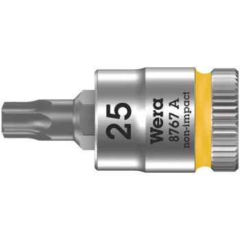 Wera 8767 A TORX® Uçlu Zyklop Lokma Bits, 1/4 Soketli, TX 25 x 28 mm