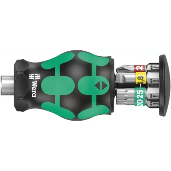Wera Kraftform Kompakt Stubby/Topaç Bits Hazneli 1