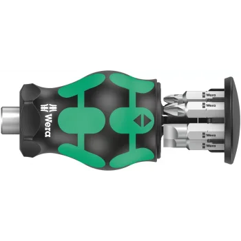 Wera Kraftform Kompakt Stubby/Topaç Bits Hazneli 4