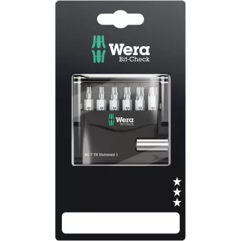 Wera Bit-Check 7 TX Üniversal 1 SB