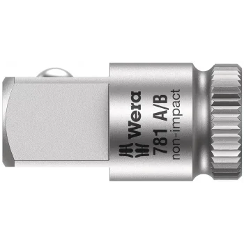 Wera 781 A 1/4 Adaptör, 781 A/B x 3/8 x 25.2 mm x 1/4