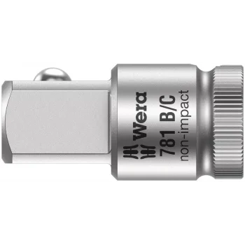 Wera 781 B 3/8 Adaptör, 781 B/C x 1/2 x 36 mm x 3/8