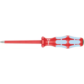 Wera 3167 i VDE Yalıtımlı TORX® Tornavida, Paslanmaz, TX 10 x 80 mm