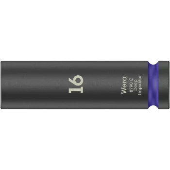Wera 8790 C Impaktor Derin Lokma, 1/2 Soketli, 16 x 83 mm
