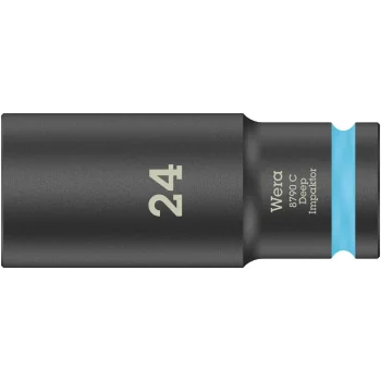 Wera 8790 C Impaktor Derin Lokma, 1/2 Soketli, 24 x 83 mm
