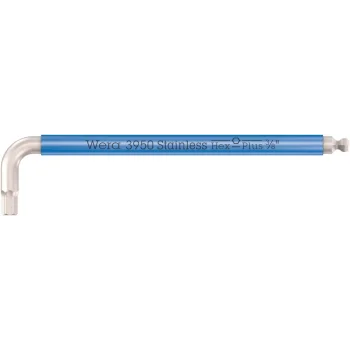 Wera 3950 SPKL Renkli Emperyal Allen Anahtar, inç, Paslanmaz, 3/8 x 224 mm