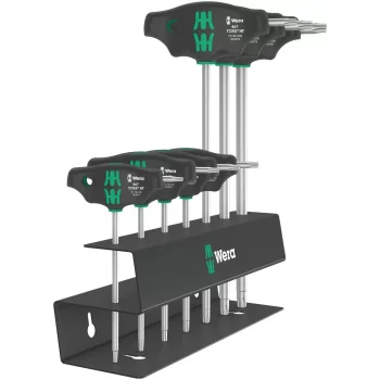 Wera 467/7 TORX® HF Set 2 Tutma Fonksiyonlu TORX® T Saplı Tornavida Seti