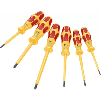 Wera 1060 i/1062 i/6 Tornavida Seti Kraftform VDE