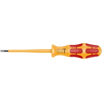 Wera 1060 i VDE Yalıtımlı Kraftform Düz Tornavida, 0.8 x 4 x 100 mm