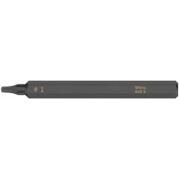 Wera 868 S Darbeli Tornavida için Kare Bits, # 1 x 70 mm
