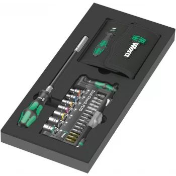 Wera 9750 Özel Kesim Süngerli Kraftform Kompakt ve Tool-Check PLUS Set 1