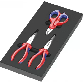 Wera 9781 Özel Kesim Süngerli KNIPEX Pense Set 2