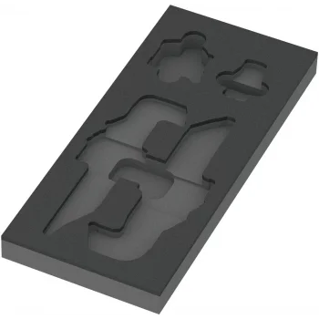 Wera 9840 Özel Kesim Sünger, Allen Anahtar Set 1 için, boş, 172 x 30 x 392 mm