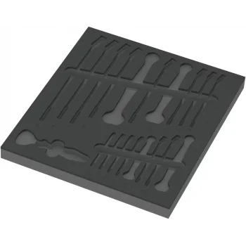 Wera 9831 Özel Kesim Sünger, 6003 Joker Set 1 için, boş, 344 x 30 x 392 mm