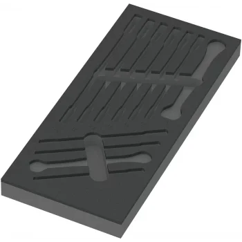 Wera 9830 Özel Kesim Sünger, 6000 Joker Set 1 için, boş, 172 x 30 x 392 mm