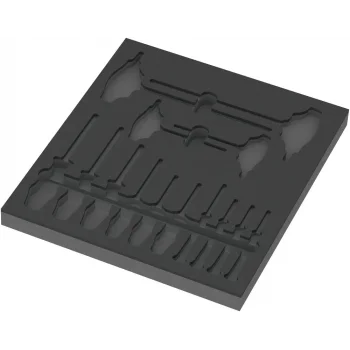 Wera 9812 Özel Kesim Sünger, TORX® HF Tornavida Set 1 için, boş, 344 x 30 x 392 mm