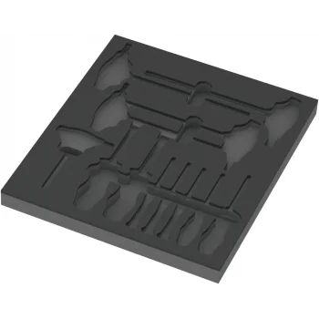 Wera 9813 Özel Kesim Sünger, Altıgen Tornavida Set 1 için, boş, 344 x 30 x 392 mm