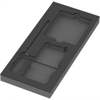 Wera 9850 Özel Kesim Sünger, Kraftform Kompakt ve Tool-Check PLUS Set 1 için, boş, 172 x 30 x 392 mm