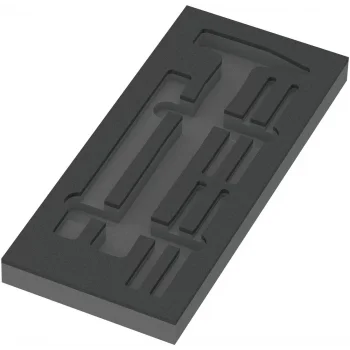 Wera 9882 Özel Kesim Sünger, Çekiç Set 1 için, boş, 172 x 30 x 392 mm