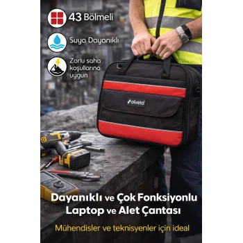 Alveta Profesyonel Laptop Saha Çantası 8684251117