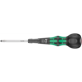Wera 1850 PH Kraftform BallGrip/Yumru Saplı Yıldız Tornavida, PH 2 x 100 mm
