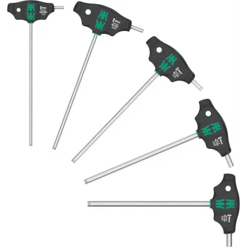 Wera 454/5 HF SHK Set 1 Tutma Fonksiyonlu Hex-Plus T Saplı Tornavida Seti