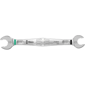 Wera 6005 Joker Çift Açık Ağız Anahtar, 12 x 13 x 166 mm