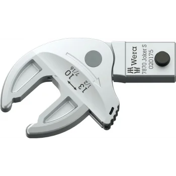 Wera 7870 Joker S Açık Ağız Kendinden Ayarlı 9x12mm Geçmeli Tork Ucu 10-13 mm, 9x12 x 10-13 x 7/16-1/2 x 57.7 mm