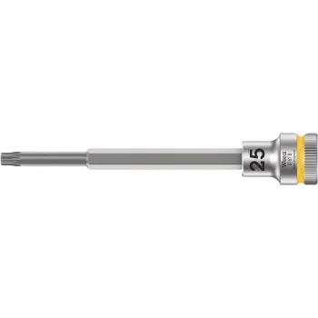 Wera 8767 B TORX® Uçlu Zyklop Lokma Bits, 3/8 Soketli, Ekstra İnce profilli, TX 25 x 107 mm