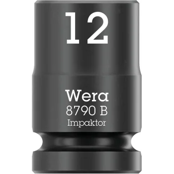 Wera 8790 B Impaktor Lokma, 3/8 Soketli, 12 x 30 mm